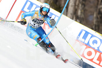 2021-02-20 - Irene Curtoni (Italy) - 2021 FIS ALPINE WORLD SKI CHAMPIONSHIPS - SLALOM - WOMEN - ALPINE SKIING - WINTER SPORTS