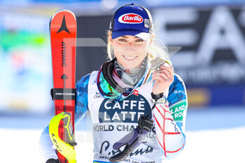 2021-02-20 - MIkaela SHIFFRIN (USA) silver medal - 2021 FIS ALPINE WORLD SKI CHAMPIONSHIPS - SLALOM - WOMEN - ALPINE SKIING - WINTER SPORTS