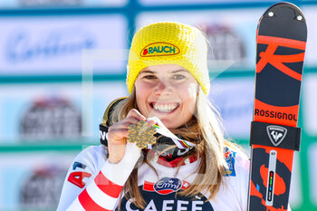 2021-02-20 - Katharina LIENSBERGER (AUT) gold medal - 2021 FIS ALPINE WORLD SKI CHAMPIONSHIPS - SLALOM - WOMEN - ALPINE SKIING - WINTER SPORTS