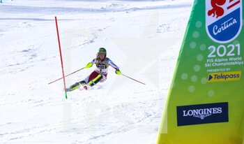 2021-02-20 -  - 2021 FIS ALPINE WORLD SKI CHAMPIONSHIPS - SLALOM - WOMEN - ALPINE SKIING - WINTER SPORTS