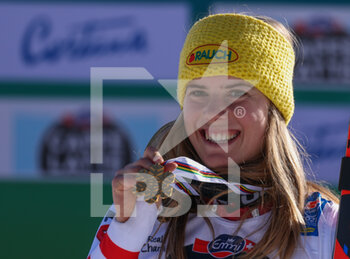 2021-02-20 - LIENSBERGER Katharina (AUT) Gold Medal  - 2021 FIS ALPINE WORLD SKI CHAMPIONSHIPS - SLALOM - WOMEN - ALPINE SKIING - WINTER SPORTS