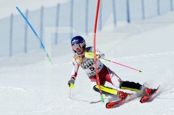 2021-02-20 - Chiara Mair (AUT) in action - 2021 FIS ALPINE WORLD SKI CHAMPIONSHIPS - SLALOM - WOMEN - ALPINE SKIING - WINTER SPORTS