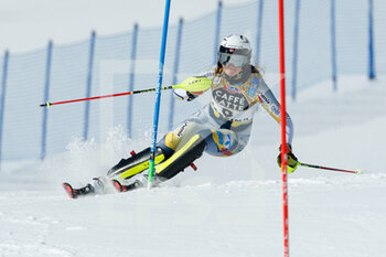 2021-02-20 - Thea Louise Stjernesund (NOR) in action - 2021 FIS ALPINE WORLD SKI CHAMPIONSHIPS - SLALOM - WOMEN - ALPINE SKIING - WINTER SPORTS