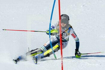 2021-02-20 - Ana Bucik (SLO) in action. She holds 5th position after the first run - 2021 FIS ALPINE WORLD SKI CHAMPIONSHIPS - SLALOM - WOMEN - ALPINE SKIING - WINTER SPORTS