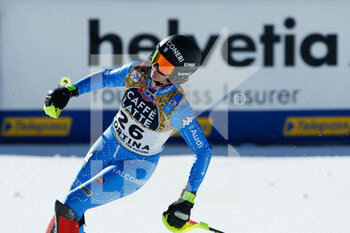 2021-02-20 - Martina Peterlini (ITA) after the finish line - 2021 FIS ALPINE WORLD SKI CHAMPIONSHIPS - SLALOM - WOMEN - ALPINE SKIING - WINTER SPORTS