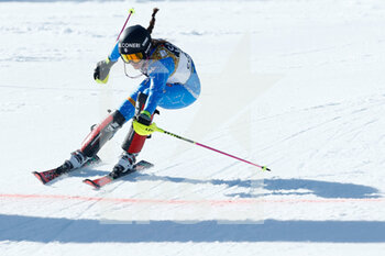 2021-02-20 - Martina Peterlini (ITA) crossing the finish line - 2021 FIS ALPINE WORLD SKI CHAMPIONSHIPS - SLALOM - WOMEN - ALPINE SKIING - WINTER SPORTS