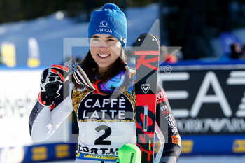 2021-02-20 - Petra Vlhova (SVK) with her silver medal - 2021 FIS ALPINE WORLD SKI CHAMPIONSHIPS - SLALOM - WOMEN - ALPINE SKIING - WINTER SPORTS
