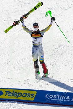 2021-02-21 - FOSS-SOLEVAAG Sebastian (NOR) Gold medal - 2021 FIS ALPINE WORLD SKI CHAMPIONSHIPS - SLALOM - MEN - ALPINE SKIING - WINTER SPORTS