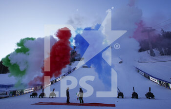 2021-02-21 - 2021 FIS ALPINE WORLD SKI CHAMPIONSHIPS, SL MEN
Cortina D'Ampezzo, Veneto, Italy
2021-02-21 - Sunday
Image shows  Closing Ceremony - 2021 FIS ALPINE WORLD SKI CHAMPIONSHIPS - SLALOM - MEN - ALPINE SKIING - WINTER SPORTS