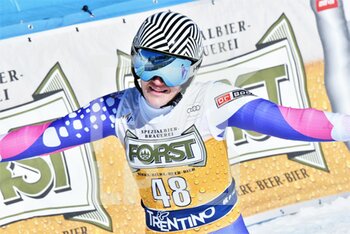 2021-02-26 - Nevena Ignjatovic (48 SRB) - 2021 AUDI FIS SKI WORLD CUP VAL DI FASSA - DOWNHILL WOMEN - ALPINE SKIING - WINTER SPORTS