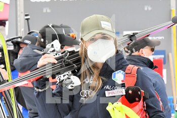 2021-02-27 - Laura Pirovano (15 ITA) - 2021 AUDI FIS SKI WORLD CUP VAL DI FASSA - DOWNHILL WOMEN - ALPINE SKIING - WINTER SPORTS