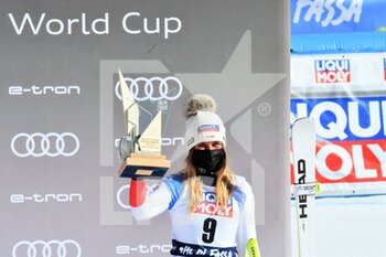 2021-02-28 - Corinne Suter (9 SUI) - 2021 AUDI FIS SKI WORLD CUP VAL DI FASSA - SUPERG WOMEN - ALPINE SKIING - WINTER SPORTS