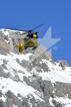 2021-02-28 - Helicopter rescue 1 - 2021 AUDI FIS SKI WORLD CUP VAL DI FASSA - SUPERG WOMEN - ALPINE SKIING - WINTER SPORTS