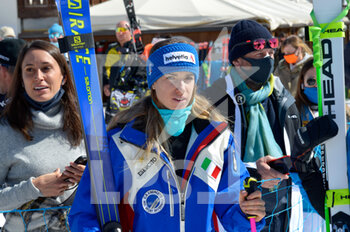 2021-03-24 - Marta Bassino the winner of Giant Slalom portrait - CAMPIONATI ITALIANI ASSOLUTI DI SCI ALPINO 2021 - ALPINE SKIING - WINTER SPORTS