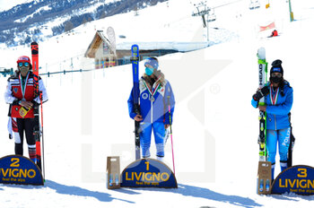 2021-03-24 - Podio Campionato italiano slalom gigante - CAMPIONATI ITALIANI ASSOLUTI DI SCI ALPINO 2021 - ALPINE SKIING - WINTER SPORTS
