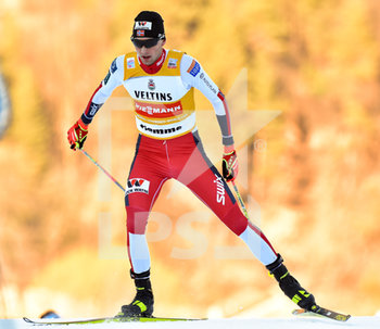 2020-01-10 - Il norvegese Magnus Jarl Riiber in azione, 1°cl. nella gara individuale di Combinata Nordica.  - FIS COPPA DEL MONDO - COMBINATA NORDICA - NORDIC SKIING - WINTER SPORTS