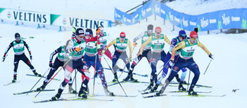 2020-01-10 - Gruppo - FIS COPPA DEL MONDO - COMBINATA NORDICA - NORDIC SKIING - WINTER SPORTS