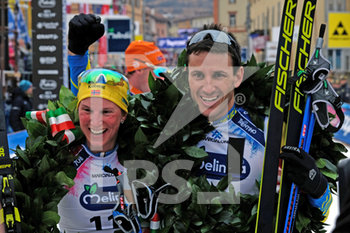 2020-01-26 - I vincitori della 47 Marcialonga Tore Bjorseth Berdal (NOR) (Maschile) e Kari Vikhagen Gjeitnes (NOR) (Femminile) - 47A MARCIALONGA - NORDIC SKIING - WINTER SPORTS