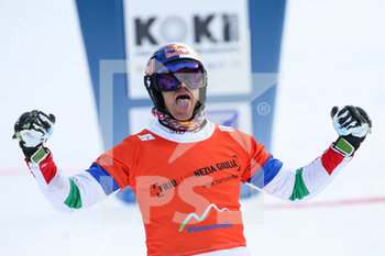2020-01-25 - L'esultanza di Roland  FISCHNALLER ITA - FIS SNOWBOARD WORLD CUP - SLALOM PARALLELO PSL - SNOWBOARD - WINTER SPORTS