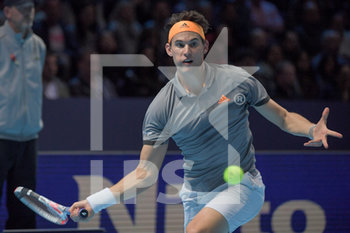 2019-11-10 - Dominic Thiem - NITTO ATP FINALS - TOURNAMENT ROUND - ROGER FEDERER VS DOMINIC THIEM - INTERNATIONALS - TENNIS