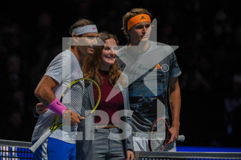 2019-11-11 - Rafael Nadal (SPA) and Alexander Zverev (GER) - NITTO ATP FINALS - SINGLES - RAFAEL NADAL VS ALEXANDER ZVEREV - INTERNATIONALS - TENNIS