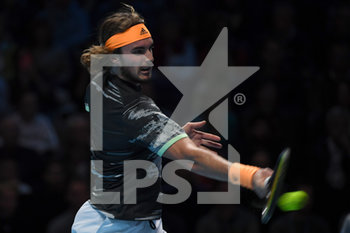 2019-11-11 - Stefanos Tsitsipas (GRE) - NITTO ATP FINALS - SINGLES - DANIIL MEDVEDEV VS STEFANOS TSITSIPAS - INTERNATIONALS - TENNIS