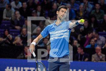 2019-11-12 - Nole Djokovic (SRB) - NITTO ATP FINAL NOVAK ĐOKOVIC VS DOMINIC THIEM - INTERNATIONALS - TENNIS