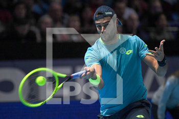 2019-11-12 - Matteo Berettini  (Ita) - NITTO ATP FINALS - SINGLES - ROGER FEDERER VS MATTEO BERRETTIN - INTERNATIONALS - TENNIS
