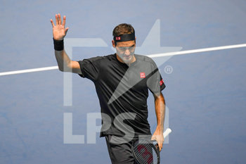 2019-11-12 - Roger Federer (SUI) - NITTO ATP FINALS - SINGLES - ROGER FEDERER VS MATTEO BERRETTIN - INTERNATIONALS - TENNIS