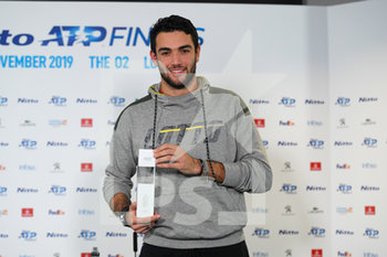 2019-11-12 - Matteo Berettini  (Ita) - NITTO ATP FINALS - SINGLES - ROGER FEDERER VS MATTEO BERRETTIN - INTERNATIONALS - TENNIS