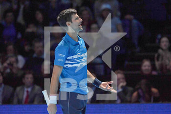 2019-11-13 - Novac Djokovic (SRB) - NITTO ATP FINAL NOVAK ĐJOKOVIC VS DOMINIC THIEM - (NOVAK ĐOKOVIC) - INTERNATIONALS - TENNIS