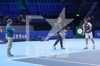 Nitto ATP Final Training e Match DOMINIC THIEM - MATTEO BERRETTINI - INTERNATIONALS - TENNIS