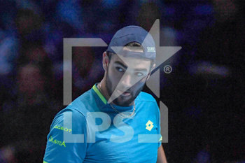 2019-11-14 - Matteo Berrettini (ITA) - NITTO ATP FINAL TRAINING E MATCH DOMINIC THIEM - MATTEO BERRETTINI - INTERNATIONALS - TENNIS