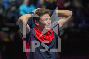 2019-11-17 - Nicola Mahut fra  Pierre Hugues Herbert fra - NITTO ATP FINAL DOPPIO MASCHILE P HERBERT / N MAHUT  VS  R KLAASEN / M VENUS - INTERNATIONALS - TENNIS