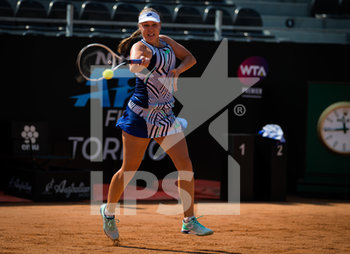 2020-09-14 - Anna Blinkova of Russia in action during the final qualifying round at the 2020 Internazionali BNL d'Italia WTA Premier 5 tennis tournament on September 13, 2020 at Foro Italico in Rome, Italy - Photo Rob Prange / Spain DPPI / DPPI - INTERNAZIONALI BNL D'ITALIA 2020 - INTERNATIONALS - TENNIS
