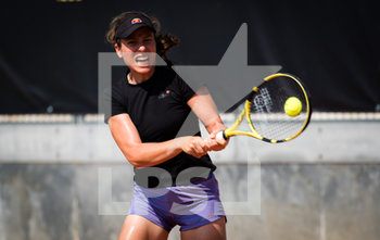 2020-09-14 - Johanna Konta of Great Britain during practice at the 2020 Internazionali BNL d'Italia WTA Premier 5 tennis tournament on September 13, 2020 at Foro Italico in Rome, Italy - Photo Rob Prange / Spain DPPI / DPPI - INTERNAZIONALI BNL D'ITALIA 2020 - INTERNATIONALS - TENNIS