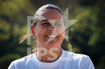 2020-09-14 - Conchita Martinez during a video shoot at the 2020 Internazionali BNL d'Italia WTA Premier 5 tennis tournament on September 13, 2020 at Foro Italico in Rome, Italy - Photo Rob Prange / Spain DPPI / DPPI - INTERNAZIONALI BNL D'ITALIA 2020 - INTERNATIONALS - TENNIS