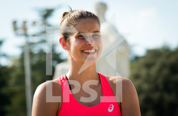 2020-09-14 - Julia Goerges of Germany during a video shoot at the 2020 Internazionali BNL d'Italia WTA Premier 5 tennis tournament on September 13, 2020 at Foro Italico in Rome, Italy - Photo Rob Prange / Spain DPPI / DPPI - INTERNAZIONALI BNL D'ITALIA 2020 - INTERNATIONALS - TENNIS