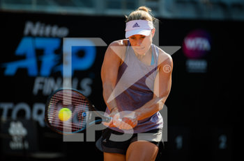2020-09-14 - Angelique Kerber of Germany during practice at the 2020 Internazionali BNL d'Italia WTA Premier 5 tennis tournament on September 13, 2020 at Foro Italico in Rome, Italy - Photo Rob Prange / Spain DPPI / DPPI - INTERNAZIONALI BNL D'ITALIA 2020 - INTERNATIONALS - TENNIS
