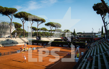 2020-09-14 - General view at the 2020 Internazionali BNL d'Italia WTA Premier 5 tennis tournament on September 14, 2020 at Foro Italico in Rome, Italy - Photo Rob Prange / Spain DPPI / DPPI - INTERNAZIONALI BNL D'ITALIA 2020 - INTERNATIONALS - TENNIS