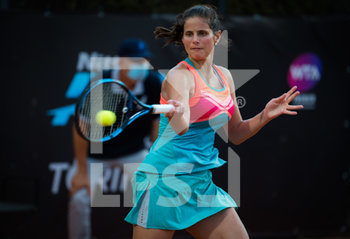 2020-09-14 - Julia Goerges of Germany in action during the first round of the 2020 Internazionali BNL d'Italia WTA Premier 5 tennis tournament on September 14, 2020 at Foro Italico in Rome, Italy - Photo Rob Prange / Spain DPPI / DPPI - INTERNAZIONALI BNL D'ITALIA 2020 - INTERNATIONALS - TENNIS