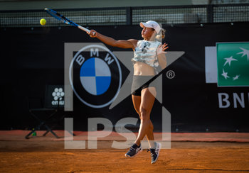 2020-09-15 - Yulia Putintseva of Kazakhstan in action during the first round at the 2020 Internazionali BNL d'Italia WTA Premier 5 tennis tournament on September 15, 2020 at Foro Italico in Rome, Italy - Photo Rob Prange / Spain DPPI / DPPI - INTERNAZIONALI BNL D'ITALIA 2020 - INTERNATIONALS - TENNIS