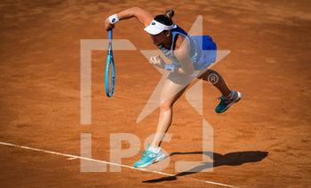 2020-09-16 - Danka Kovinic of Montenegro in action during her second round match at the 2020 Internazionali BNL d'Italia WTA Premier 5 tennis tournament on September 16, 2020 at Foro Italico in Rome, Italy - Photo Rob Prange / Spain DPPI / DPPI - INTERNAZIONALI BNL D'ITALIA 2020 - INTERNATIONALS - TENNIS
