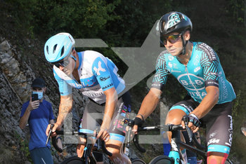 2020-09-18 - Hugo Hofstetter of Israel Start up - Nation and Bryan Cocquard of B&B Hotels Vital Concept during the Tour de France 2020, cycling race stage 19, Bourg en Bresse - Champagnole (165,5 km) on September 18, 2020 in Champagnole, France - Photo Laurent Lairys / DPPI - INTERNAZIONALI BNL D'ITALIA - INTERNATIONALS - TENNIS