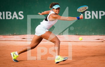 2020-09-25 - Mayar Sherif of Egypt during her final qualifications match at the Roland Garros 2020, Grand Slam tennis tournament, Qualifying, on September 25, 2020 at Roland Garros stadium in Paris, France - Photo Rob Prange / Spain DPPI / DPPI - ROLAND GARROS 2020, GRAND SLAM TENNIS TOURNAMENT, QUALIFYING - INTERNATIONALS - TENNIS