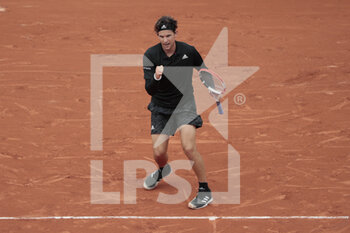 2020-09-30 - Dominic Thiem (AUT) during the Roland Garros 2020, Grand Slam tennis tournament, on September 30, 2020 at Roland Garros stadium in Paris, France - Photo Stephane Allaman / DPPI - ROLAND GARROS 2020, GRAND SLAM TOURNAMENT - INTERNATIONALS - TENNIS