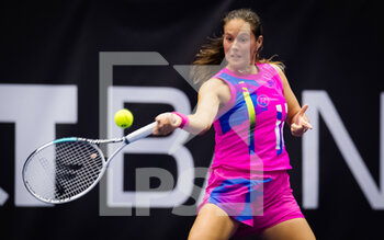 2020-10-18 - Daria Kasatkina of Russia in action against Marie Bouzkova of the Czech Republic during the second qualifications round at the 2020 J&T Banka Ostrava Open WTA Premier tennis tournament on October 18, 2020 in Ostrava, Czech Republic - Photo Rob Prange / Spain DPPI / DPPI - 2020 J&T BANKA OSTRAVA OPEN WTA PREMIER - SUNDAY - INTERNATIONALS - TENNIS