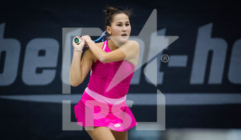 2020-11-07 - Kamilla Rakhimova of Russia in action against Harmony Tan of France during the first qualifications round at 2020 Upper Austria Ladies Linz WTA International tennis tournament on November 7, 2020 at TipsArena Linz in Linz, Austria - Photo Rob Prange / Spain DPPI / DPPI - 2020 UPPER AUSTRIA LADIES LINZ WTA INTERNATIONAL TOURNAMENT - SATURDAY - INTERNATIONALS - TENNIS