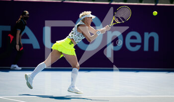 2021-02-27 - Bethanie Mattek-Sands of the United States during the first qualifications round of the 2021 Qatar Total Open, WTA 500 tennis tournament on February 27, 2021 at the Khalifa International Tennis and Squash Complex in Doha, Qatar - Photo Rob Prange / Spain DPPI / DPPI - 2021 QATAR TOTAL OPEN, WTA 500 TENNIS TOURNAMENT - INTERNATIONALS - TENNIS