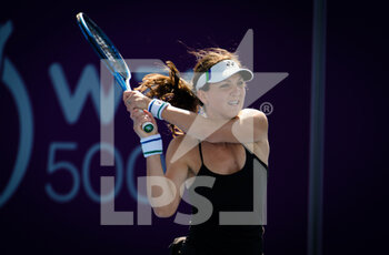 2021-02-27 - Patricia Maria Tig of Romania during the first qualifications round of the 2021 Qatar Total Open, WTA 500 tennis tournament on February 27, 2021 at the Khalifa International Tennis and Squash Complex in Doha, Qatar - Photo Rob Prange / Spain DPPI / DPPI - 2021 QATAR TOTAL OPEN, WTA 500 TENNIS TOURNAMENT - INTERNATIONALS - TENNIS